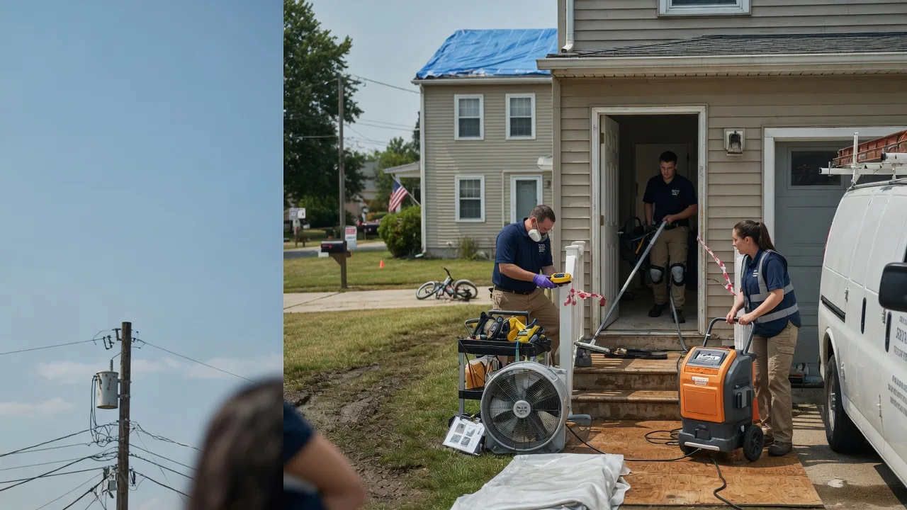 Water Damage Repair in Jamestown, SC near me